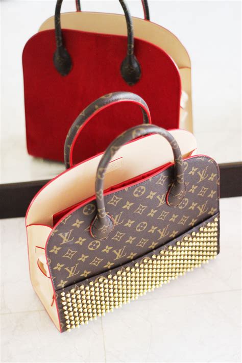 christian louis vuitton bag|christian louboutin denim bag.